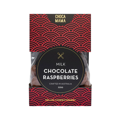Milk Chocolate Raspberry Medium Box 325g
