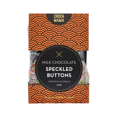 Milk Chocolate Speckled Buttons Medium Box 275g