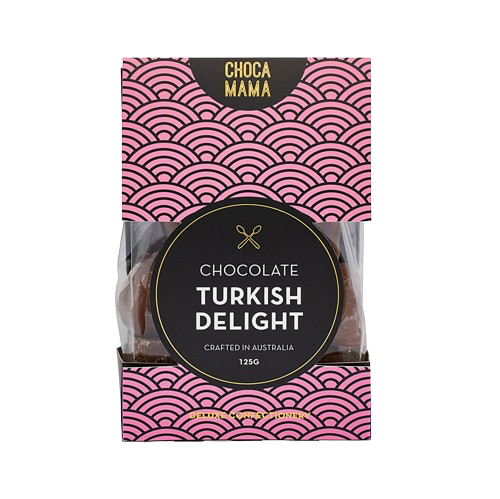 Chocolate Turkish Delight Small  Box 125g
