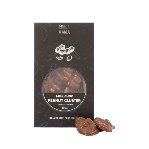 Milk Chocolate Peanut Clusters 125g RR