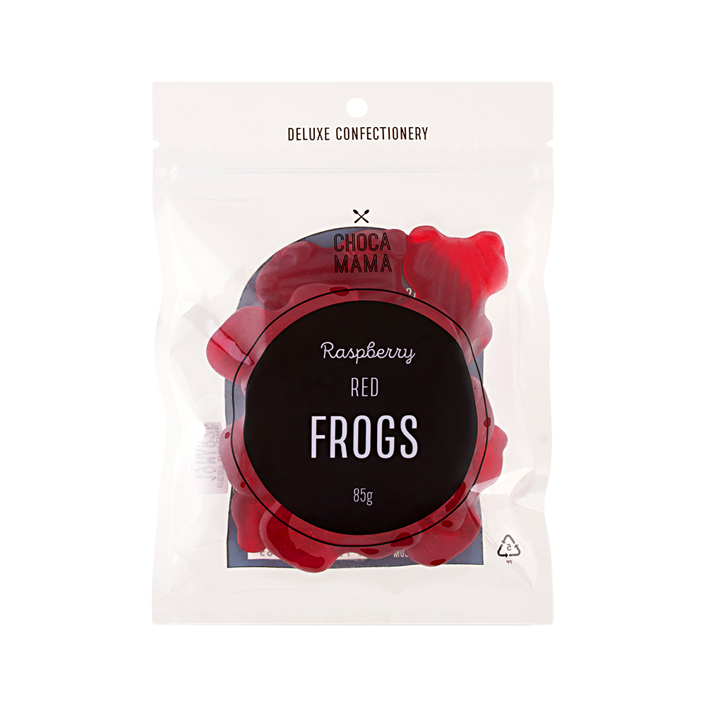 Raspberry Red Frogs 85g