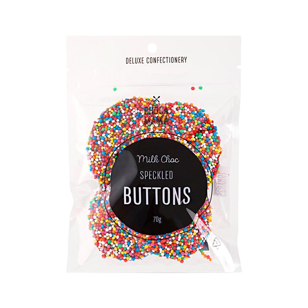 Milk Chocolate Freckled Buttons Mini 70g