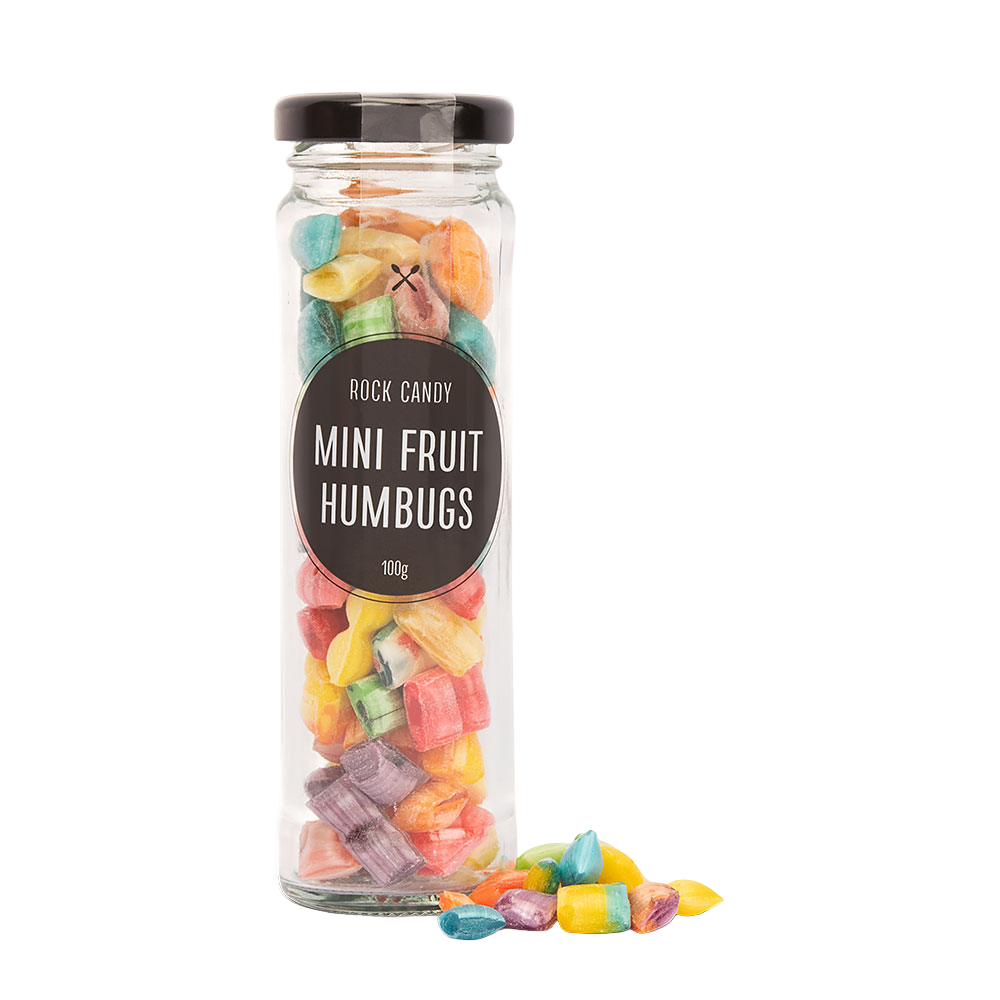 Mini Fruit Humbugs 100g