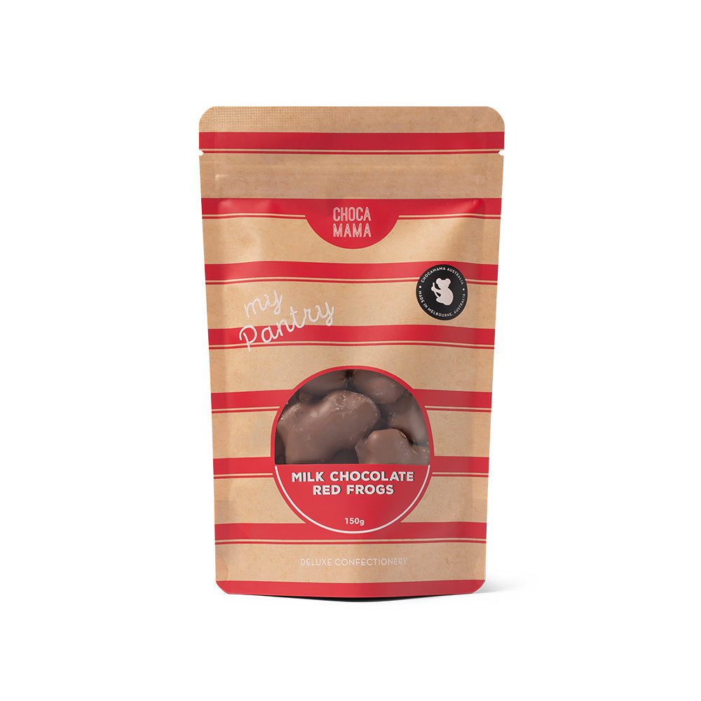Milk Chocolate Red Frogs 150g