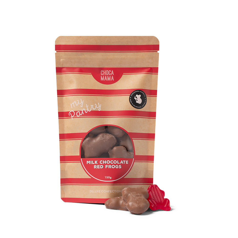 Milk Chocolate Red Frogs 150g