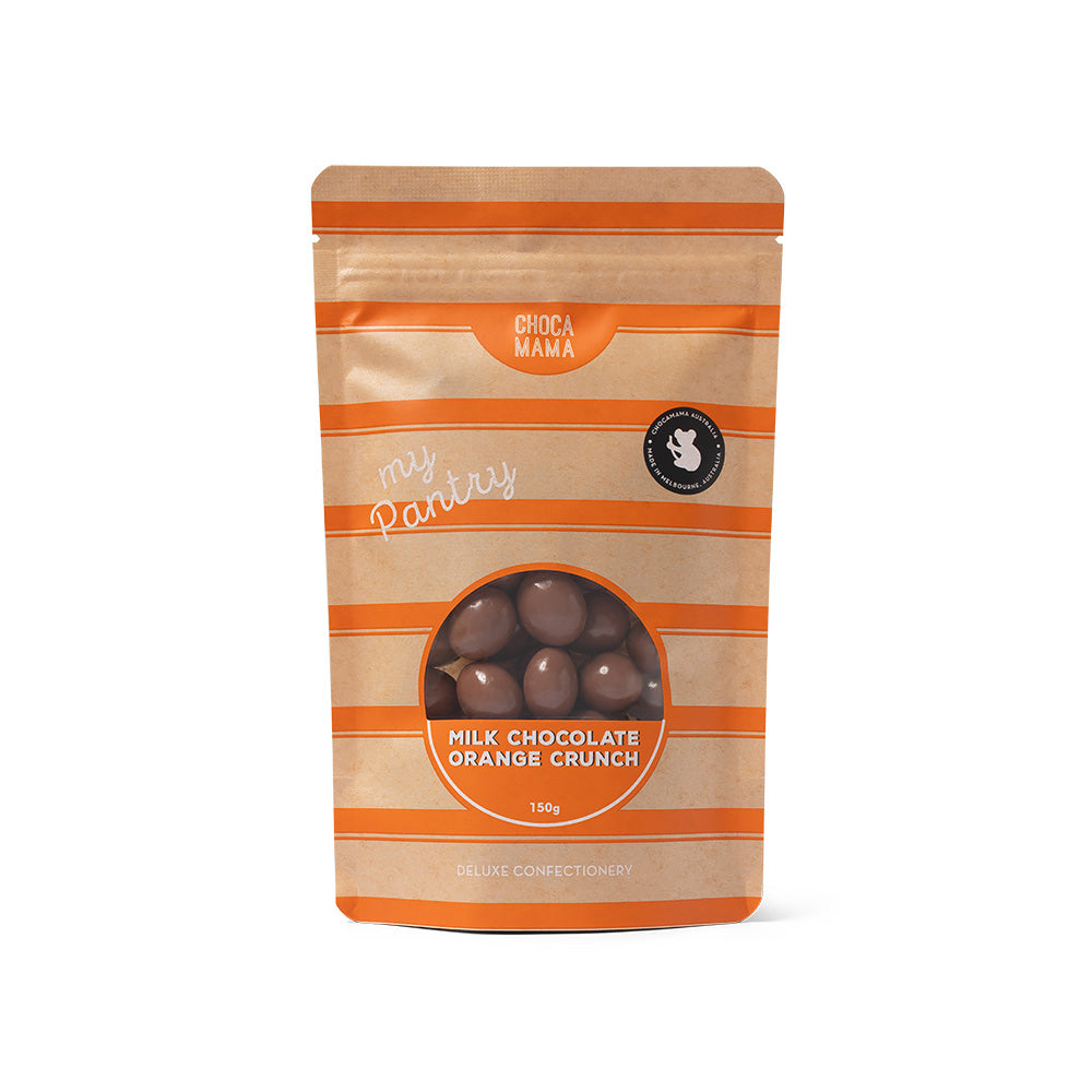 Milk Chocolate Orange Crunch 150g