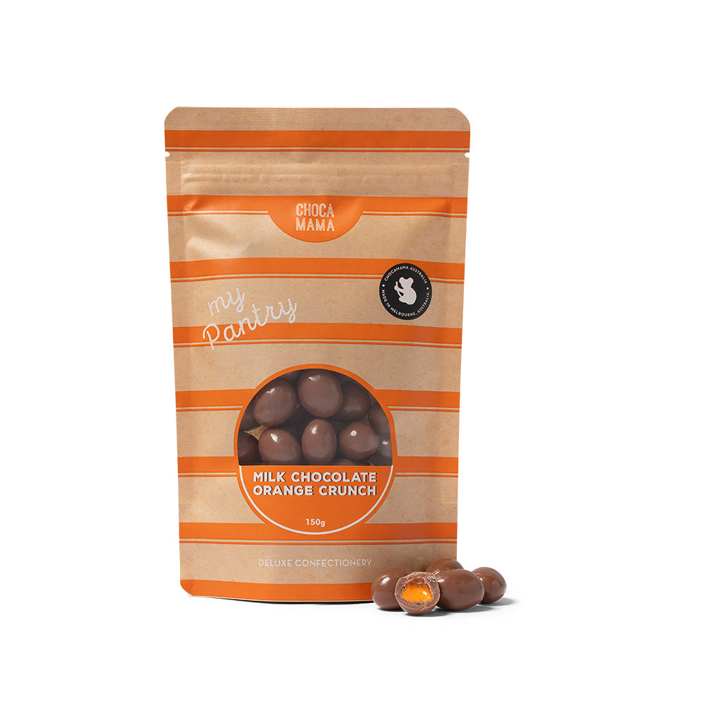 Milk Chocolate Orange Crunch 150g