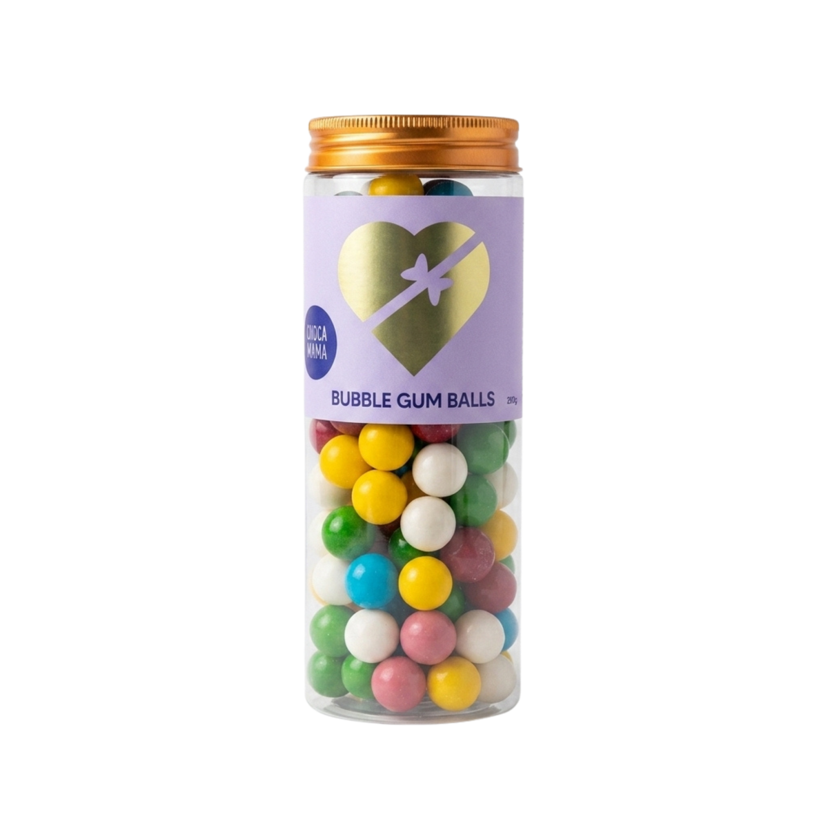 Novelty Cylinder Gumballs 200g