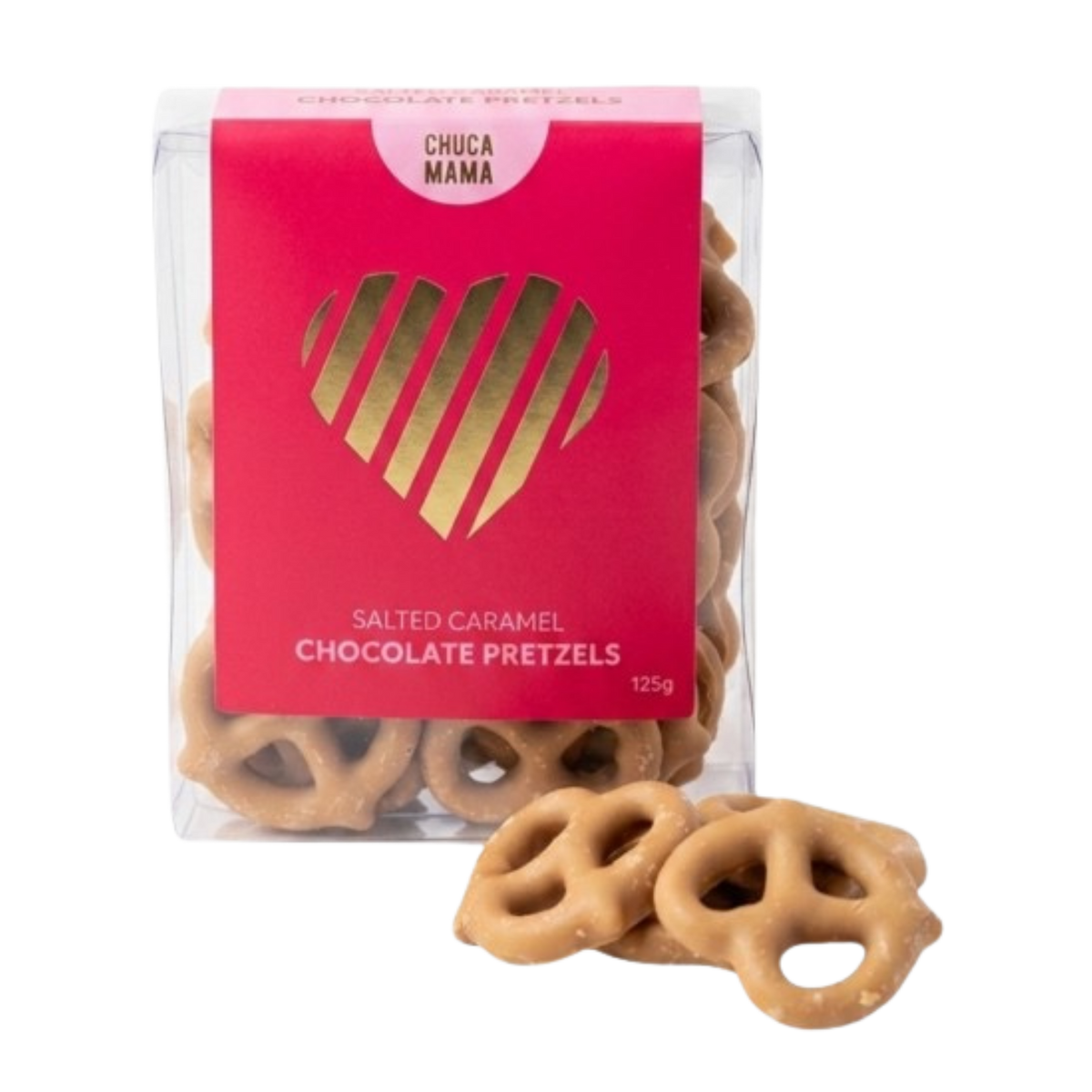 Salted Caramel Pretzels 125g Gift Tray