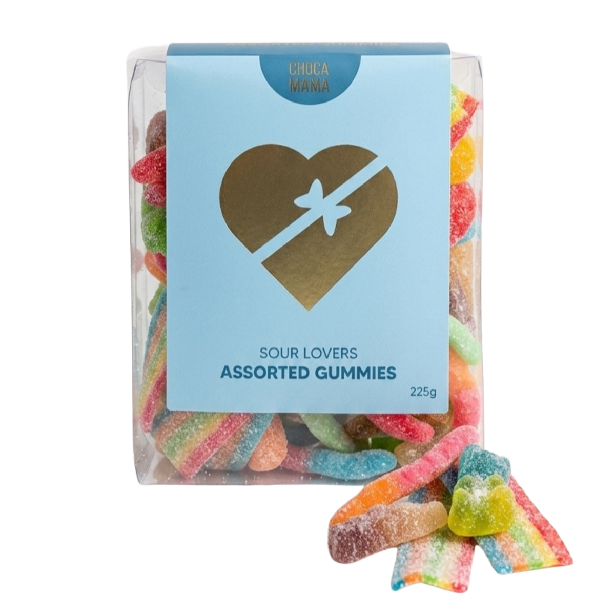 Sour Lovers Assorted Gummis 225g Gift Tray