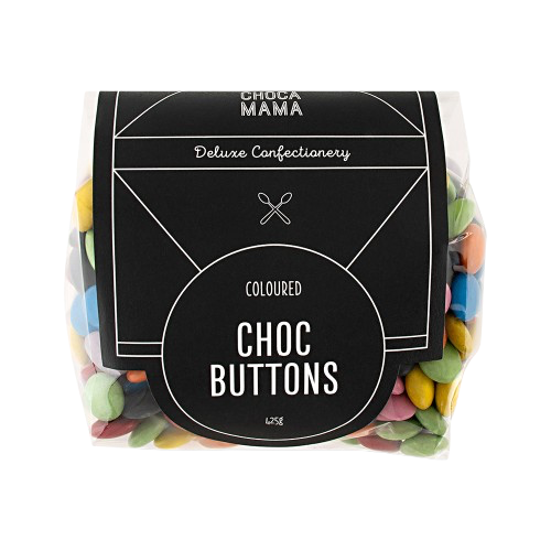Coloured Choc Buttons  425g