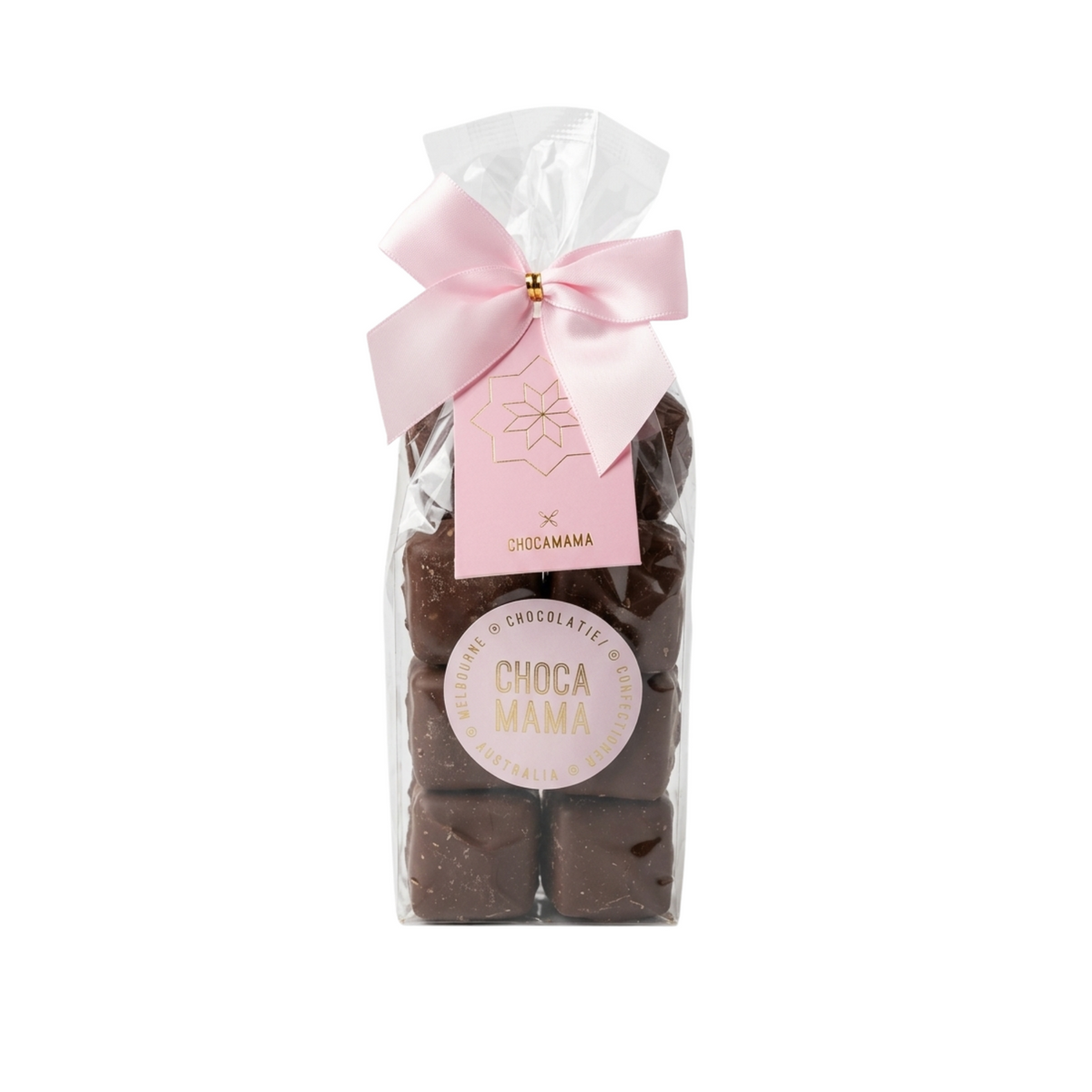Milk Chocolate Honeycomb 225g Pink Ribbon