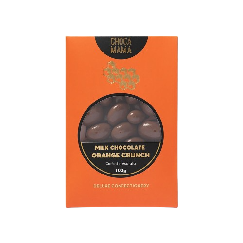 Milk Chocolate Orange Crunch 100g