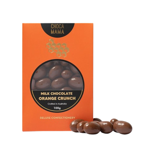 Milk Chocolate Orange Crunch 100g