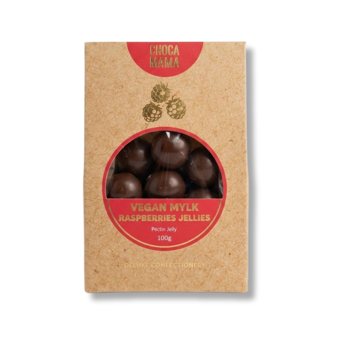 Vegan Mylk Raspberry Pectin Jellies 100g