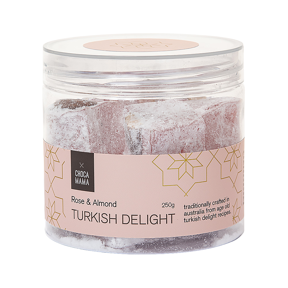 Rose & Almond Turkish Delight Jar 250g