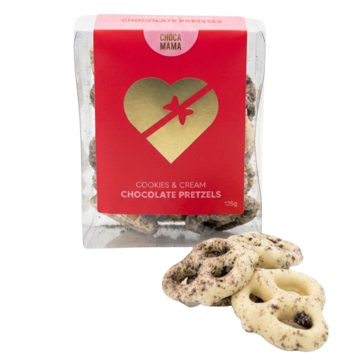 Cookies & Cream Pretzels 125g Gift Tray