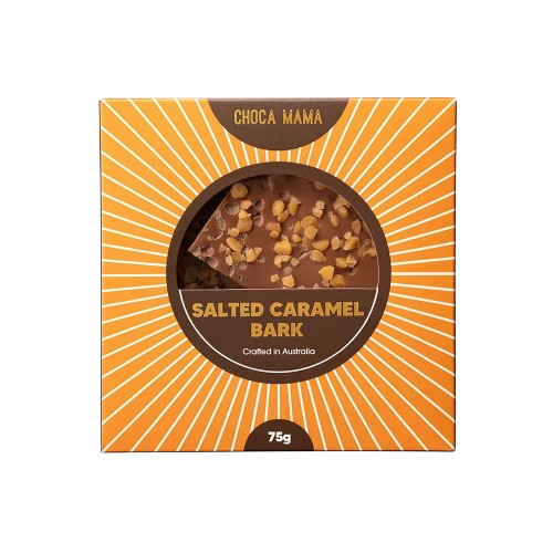 Milk Chocolate Salted Caramel bark 75g