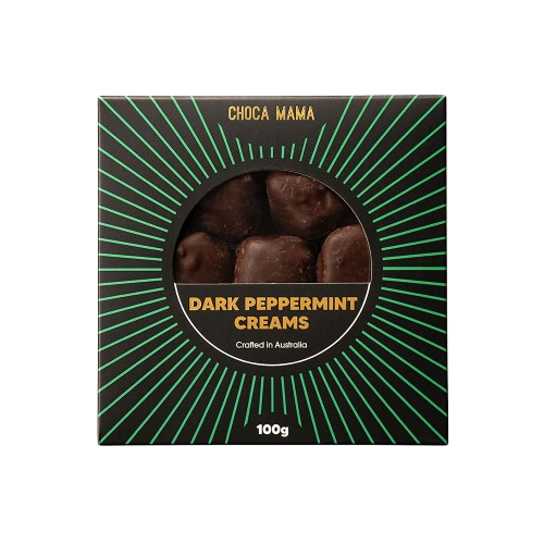 Dark Chocolate Peppermint Creams 100g