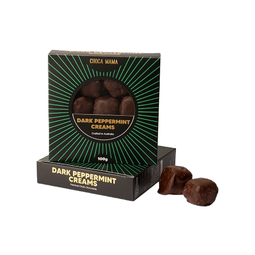Dark Chocolate Peppermint Creams 100g