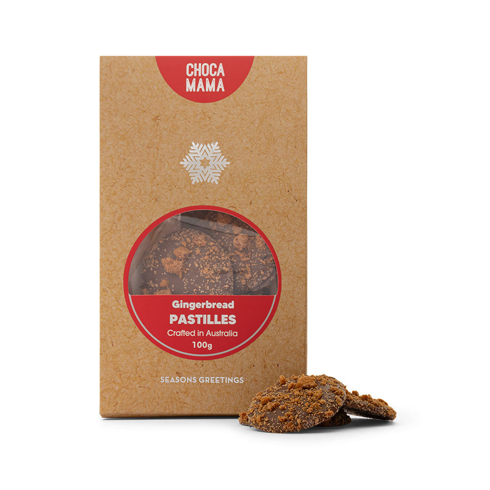 Chocolate Gingerbread Pastilles 100g