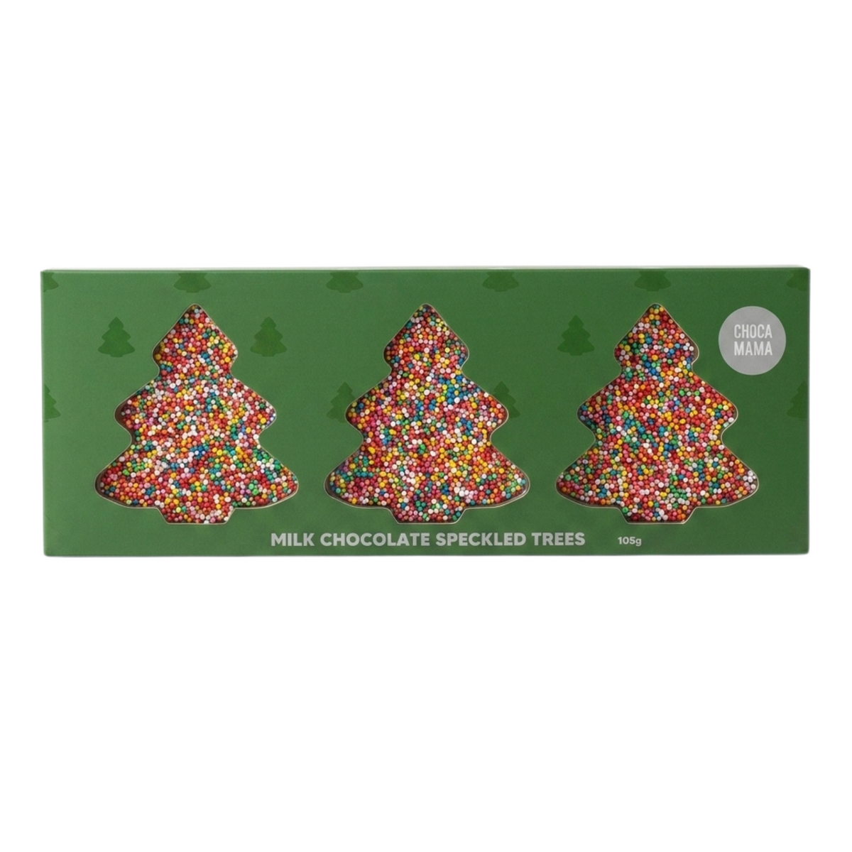 Triple Christmas Speckle Trees  105g