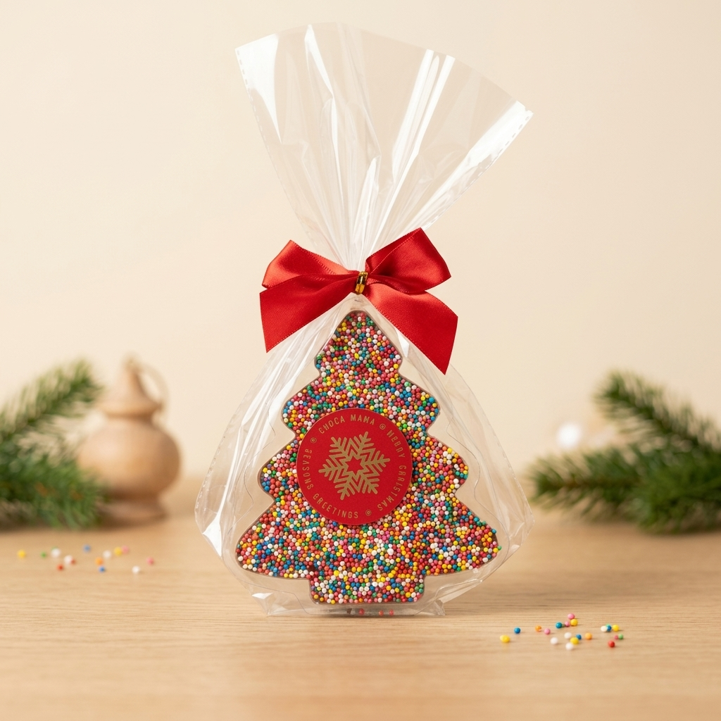 Milk Chocolate Freckled Christmas Tree 100g