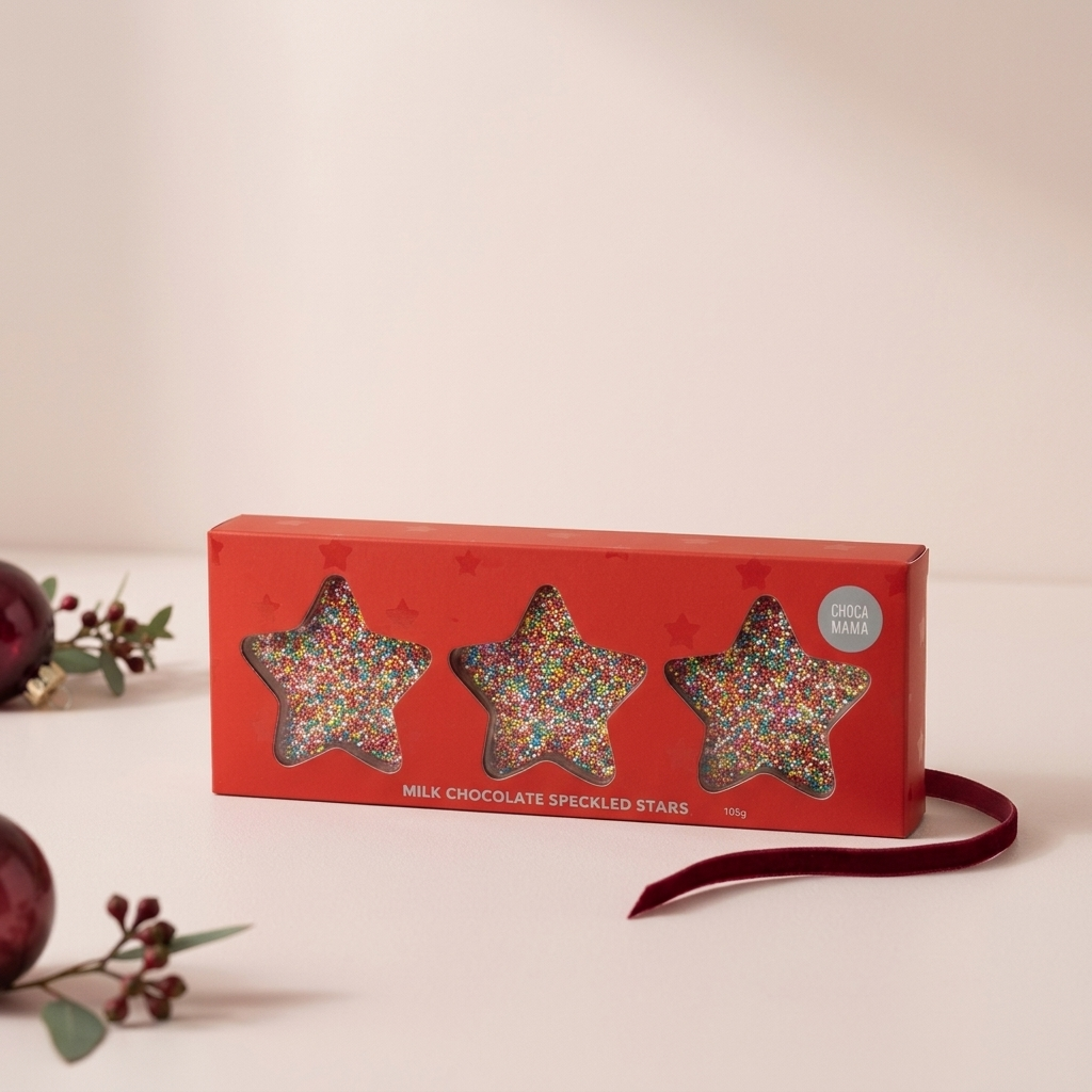 Triple Christmas Speckles Stars 105g